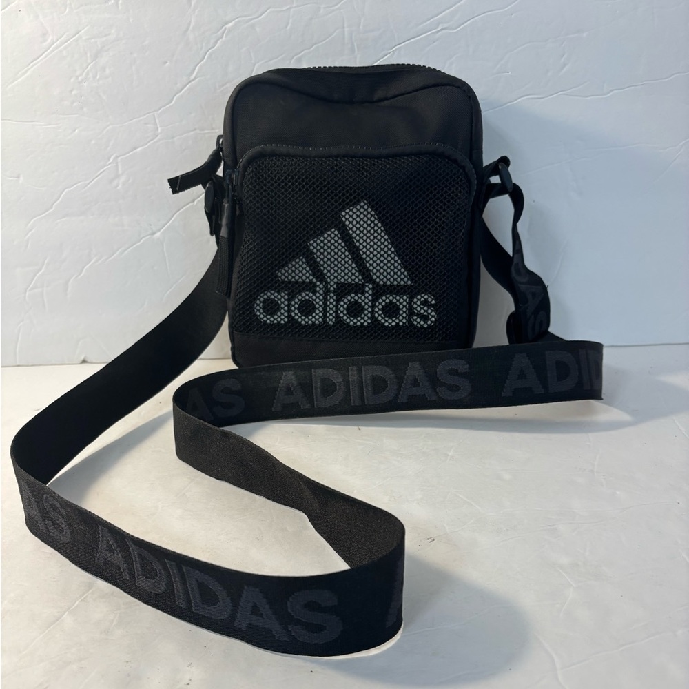 ADIDAS Black Amplifier Festival Crossbody Bag